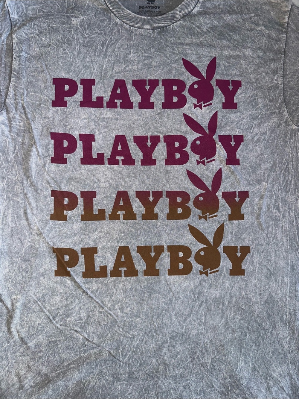 NWOT PLAYBOY Unsexed Shirt - Picture 3 of 4
